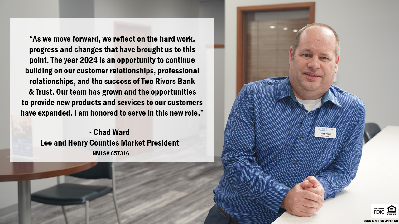 Shared Commitment to Community Banking Two Rivers Bank Des Moines